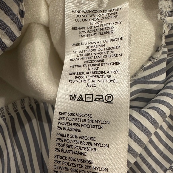 NWT Anthropologie Maeve The Gemini Twofer Pullover Sweater Medium - Picture 7 of 9